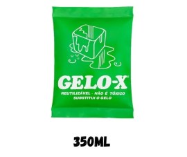 Gelo Artificial Reutilizável Flexível - 350ml - Gelo-X